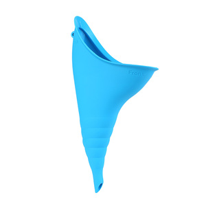 Dispositivo de micción femenina reutilizable para mujer, urinario de silicona para mujer, embudo para orina, permite hacer pipi de pie - Product Image 6