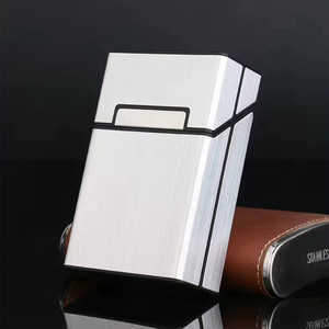 huge cigarette box Wholesale Large Cigarette Case Luxury Aluminum Construction