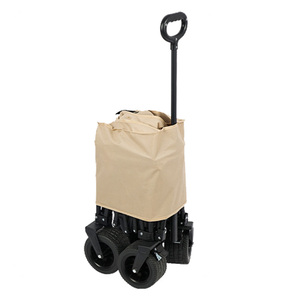 E-RIKE có thể gập lại Heavy Duty tiện ích Wagon trẻ em Wagon Xe đẩy ráp Gấp Cắm Trại Wagon giỏ hàng cho ngoài trời - Product Image 3