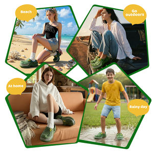 Protège-pieds amusants en EVA en forme de crocodile, antidérapants et imperméables, pour fêtes, vacances, plage, jardin, intérieur et extérieur, unisexe, tous âges, livraison mondiale - Product Image 4