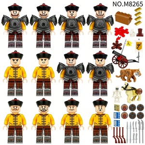Venta al por mayor transfronteriza: Figuras de ladrillos militares de escala media serie M, juguetes de construcción de piezas pequeñas, plantas de plástico para niños de 7 a 14 años. - Product Image 2