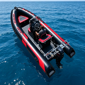 Bateaux de pêche gonflables en PVC/Hypalon à coque en V profond de 4,8 m (16 pieds) à <span class=keywords><strong>vendre</strong></span> - Product Image 1