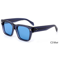 Lunettes de soleil tendance carrées en acétate FEROCE, vente chaude, lunettes de soleil de créateur personnalisées