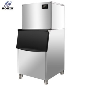 Máquina de <span class=keywords><strong>Hielo</strong></span> en Cubos de 500 kg/día <span class=keywords><strong>con</strong></span> Control PLC, Motor y Generador para Uso Comercial en Bebidas y Restaurantes, 380V, Cubos de <span class=keywords><strong>Hielo</strong></span> Cristalinos - Product Image 1