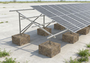 Sistema de Montaje Solar de Acero Galvanizado y Aluminio de Alta Calidad, 1000W MOQ, Carga de Viento 60m/s, Carga de Nieve 3KN/m, Robusto para Suelos Diversos - Product Image 3