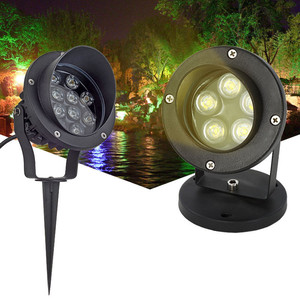 Lampe LED avec pic, <span class=keywords><strong>Spot</strong></span> lumineux submergé, rvb, éclairage d'extérieur, luminaire de paysage, idéal pour un jardin, 6/9/12/15/18/24/36W, 10 unités - Product Image 3