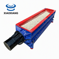 XIAOXIANG 600L Große Rechteckige Vibrationsentgratungsmaschine Automatische Entgratung PLC-Gesteuert 3kW 400V 800kg