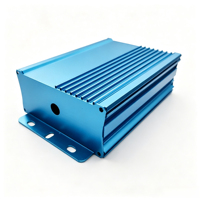 Boîtier de jonction extérieur étanche en aluminium, extrudé sur mesure et usiné CNC pour alimentation LED, ballast et éclairage