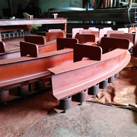 Chariot de chaîne de poutre de forgeage robuste de convoyeur à prix d'usine X348 X458 X678