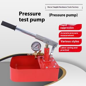 Pompe de tuyau d'eau en acier inoxydable à cylindre unique haute pression pour les tests de pression manuels en gros en usine - Product Image 2