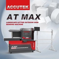 ACCUTEK ATMAX Machine automatique pour la fabrication de grandes enseignes avec LED 3D Machine pour enseignes d'extérieur Cintreuse de lettres en aluminium Cintreuse de lettres pour chapiteau