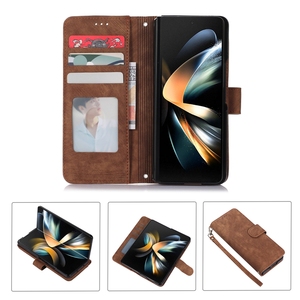 Étui portefeuille avec porte-cartes et cadre photo pour Samsung Galaxy <span class=keywords><strong>Z</strong></span> Fold 8/<span class=keywords><strong>Z</strong></span> Fold 8 Ultra, étui à rabat pour Galaxy <span class=keywords><strong>Z</strong></span> Fold 7 - Product Image 2