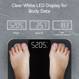 Welland Person Waage balance électronique de pesage des calories balances numériques de pesée de la graisse corporelle - Product Image 4