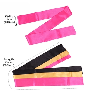 Benutzer definierte Logo hinzufügen Satin Kanten Haar wickel Hakens ch laufe Band Seide Perücke Griff Satin Stirnband Kanten wickel für Spitze Frontal - Product Image 3