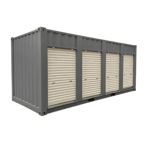 Contenedor de Envío de 20 pies/40 pies con 2, 3, 4, 5 o 6 Puertas Laterales Abatibles, Estructura de Acero Resistente, Almacenamiento Prefabricado, Garaje Portátil para Alquiler - Product Image 3