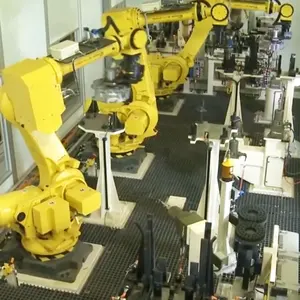 Penjualan terlaris 15 tahun pabrik OEM Cina kustom CNC otomatis Robot Gerinda mesin pemoles pabrikan