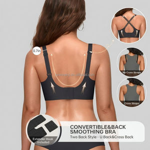 Disponibile in Magazzino, Taglia EU, Reggiseno con Bordo Ondulato, <span class=keywords><strong>Senza</strong></span> Cuciture, <span class=keywords><strong>Senza</strong></span> <span class=keywords><strong>Ferretto</strong></span>, Supporto Morbido, Reggiseno Jelly Traspirante Ultra-Sottile e Confortevole per Donne - Product Image 2
