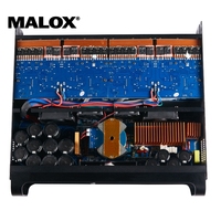 Système de sonorisation Line Array MALOX FP-10000Q de haute qualité, amplificateur de puissance professionnel 4 canaux en métal 2500W 20Hz-34kHz pour discothèque DJ