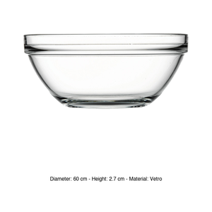 Bol en verre trempé empilable Chef's 6 cm Pasabahce - Product Image 3