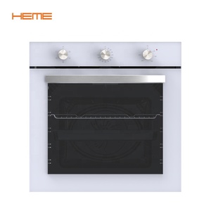 China Manufacturer Household Kitchen Appliance Built in Oven 60cm Wall Oven With White Glass 3 Layer - Product Image 1