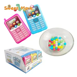 新颖手机造型玩具糖果清真珍珠豆糖儿童玩具糖果