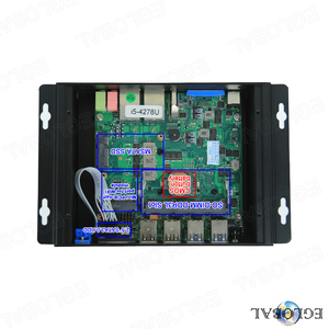 EGLOBAL Ordenador Industrial sin Ventilador RS232 Intel Core I3 6167U 1215U I5 1235U I7 1255U 32GB DDR5 3G 4G Lte IOT Linux Mini PC - Product Image 5