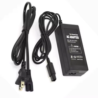 Pour Nintendo Gamecube adaptateur secteur chargeur de puissance câble de charge mural et alimentation Compatible PC contrôleur de jeu en plastique