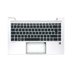Hot Sale for HP ProBook 440 445 G9 in Belgium European Laptop Palmrest Silver Top Cover <b>Keyboard</b> Upper Case N01286-A41 - Product Image 1