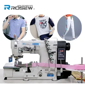 Rosew GC562-02BB/DD rilegatura a nastro ad azionamento diretto copertura in tessuto per maglieria punto Interlock abbigliamento macchina da cucire