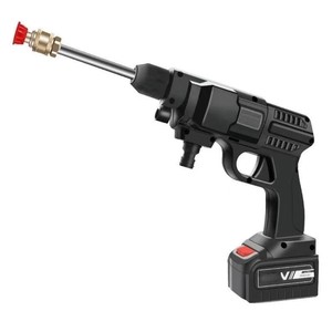 Pistola de Agua Inalámbrica de Alta Presión para Lavado de Autos, 30 bar, Alcance de 6 m, Batería de Litio, Portátil, para Uso Doméstico - Product Image 1