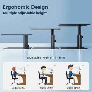 Nillkin-soporte ajustable para ordenador portátil, base para pantalla de metal grueso, ergonómica, para Monitor de <span class=keywords><strong>escritorio</strong></span> - Product Image 3