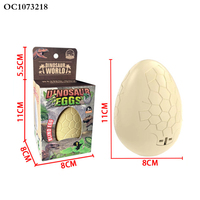 Vente en gros d'oeufs de dinosaure en plastique tenus dans la main pour jeu de garçon Vente d'oeufs de dinosaure pour enfants enfants