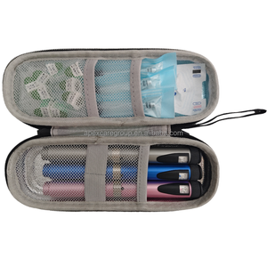 เคส EVA แบบนุ่มสำหรับกระเป๋าเก็บของแบบพกพาหลากสีพร้อมซิปและสายสะพาย - Product Image 4