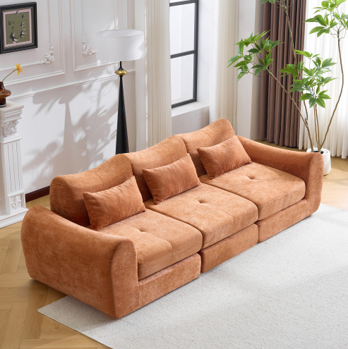 Orange + Mousse + 3 Places + Mousse