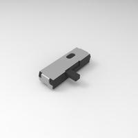 Interruttore a scorrimento SPDT XKB SK-1391L-1 0.3A 4V SMD con azionamento laterale destro, reset, 11.25x3.6x2.2mm