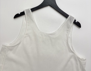 Blusa de Lino Tejido Informal, Hecha a Medida, con Ribete de Encaje Vintage, Manga Corta, Diseño Exclusivo de Verano, Transpirable y Elegante para Mujer - Product Image 2