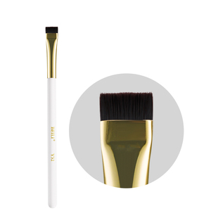 Juego de brochas profesionales para maquillaje de ojos, 6 uds., brochas para sombra de ojos, delineador de cejas, brochas para cejas con bolsa de cuero PU para belleza de ojos - Product Image 5