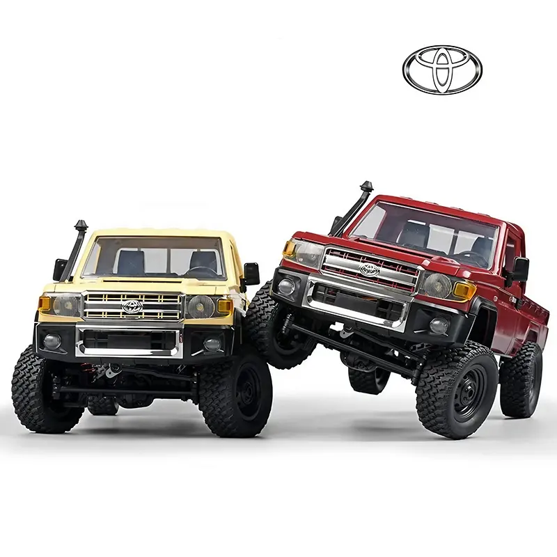 MN82 Land Cruiser LC79ได้รับใบอนุญาต 4WD ไฟปิดถนน 2.4G สัดส่วน RTR รีโมทคอนโทรล RC Crawler 1/12Th งานอดิเรกของเล่นสําหรับผู้ใหญ่