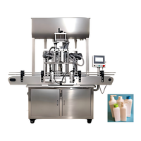 Machine de remplissage automatique linéaire pour savon liquide, shampoing, cosmétiques