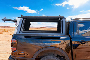 SEMRISE Couvre-caisse de camionnette en aluminium noir avec capacité de 501L-600L, installation facile pour <span class=keywords><strong>Toyota</strong></span> Hilux Vigo Revo - Product Image 5