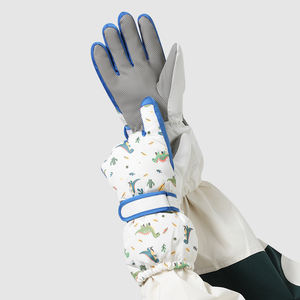 Gants de ski et de <span class=keywords><strong>snowboard</strong></span> imperméables et isolés pour enfants de 7 à 12 ans, garçons et filles, avec motif de dinosaure - Product Image 5