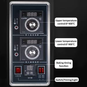 Prix bas automatique personnalisé 1 2 3 4 pont 6 9 plateaux gaz électrique <span class=keywords><strong>Type</strong></span> <span class=keywords><strong>industriel</strong></span> cuisson Pizza gaz unique pont <span class=keywords><strong>four</strong></span> - Product Image 5