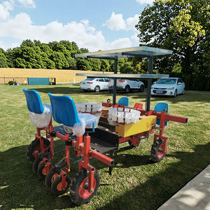 Nouvelle machine agricole de repiquage de légumes, à accoupler au tracteur, haute productivité, 24 godets, pour <span class=keywords><strong>semis</strong></span> de <span class=keywords><strong>melon</strong></span> et de piment - Product Image 2