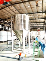Silos in Acciaio Inox da 8000L per Caffè Macinato e Chicchi Interi