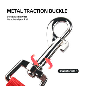 Guinzaglio Lungo per Addestramento Cani - Nylon Intrecciato 360 °   Moschettone Girevole, Guinzaglio Volante per Cani di Taglia Media-Grande - Product Image 6