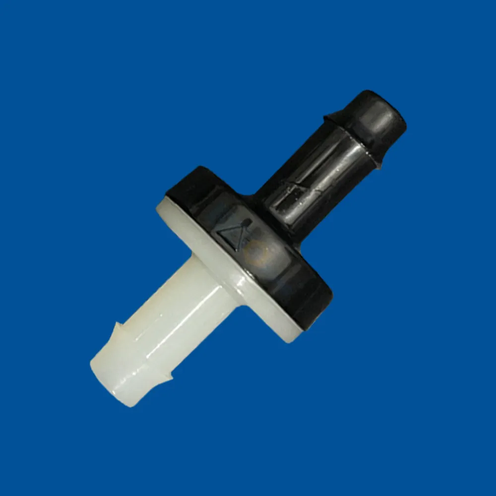 Небольшой обратный клапан 1/4 дюйма, 6,1 мм, пластиковый обратный клапан PA66 для воздуха и воды, односторонние клапаны