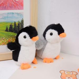 Миниатюрные плюшевые игрушки-пингвины 12 см, брелок-пингвин, плюшевый кулон, игрушка для любителей мультфильмов, брелок для ключей от машины - Product Image 2