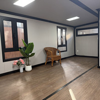 Casa Modular Prefabricada de Lujo, Portátil, de 2-3 Dormitorios, Casa Pequeña Expandible de 20 pies/40 pies, Tipo Contenedor, Villa, Apartamento
