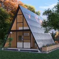 Airbnb Chine Maison préfabriquée Casa Prefabricada Cabine modulaire Toit triangulaire Tiny Homes Maison Conteneur Maisons préfabriquées