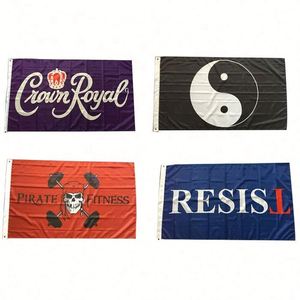 Drapeau en polyester personnalisé de haute qualité 3x5 pieds (150*90 cm) – Impression publicitaire économique avec n'importe quel logo – Drapeau et bannière promotionnels en coton - Product Image 6